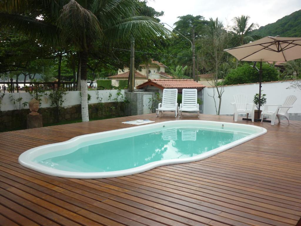 Pousada Praia Do Guaiuba Guarujá Eksteriør billede
