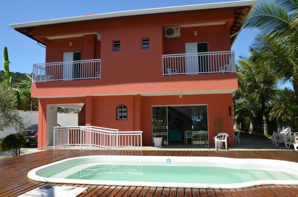 Pousada Praia Do Guaiuba Guarujá Eksteriør billede